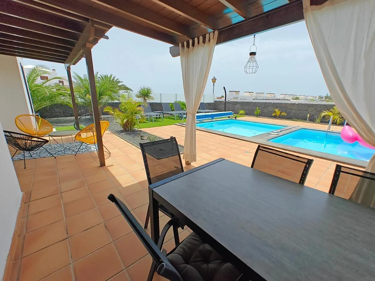 Villa Casa Del Sol Naciente - Heated Pools - Wifi - Uk,Be,Nl,Fr Tv Channels Playa Blanca