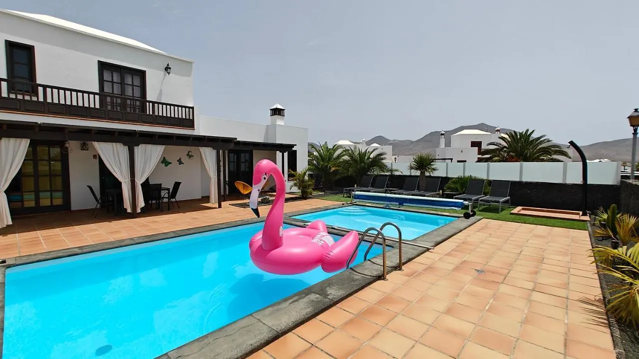 Casa Del Sol Naciente - Heated Pools - Wifi - Uk,Be,Nl,Fr Tv Channels Playa Blanca  Španělsko